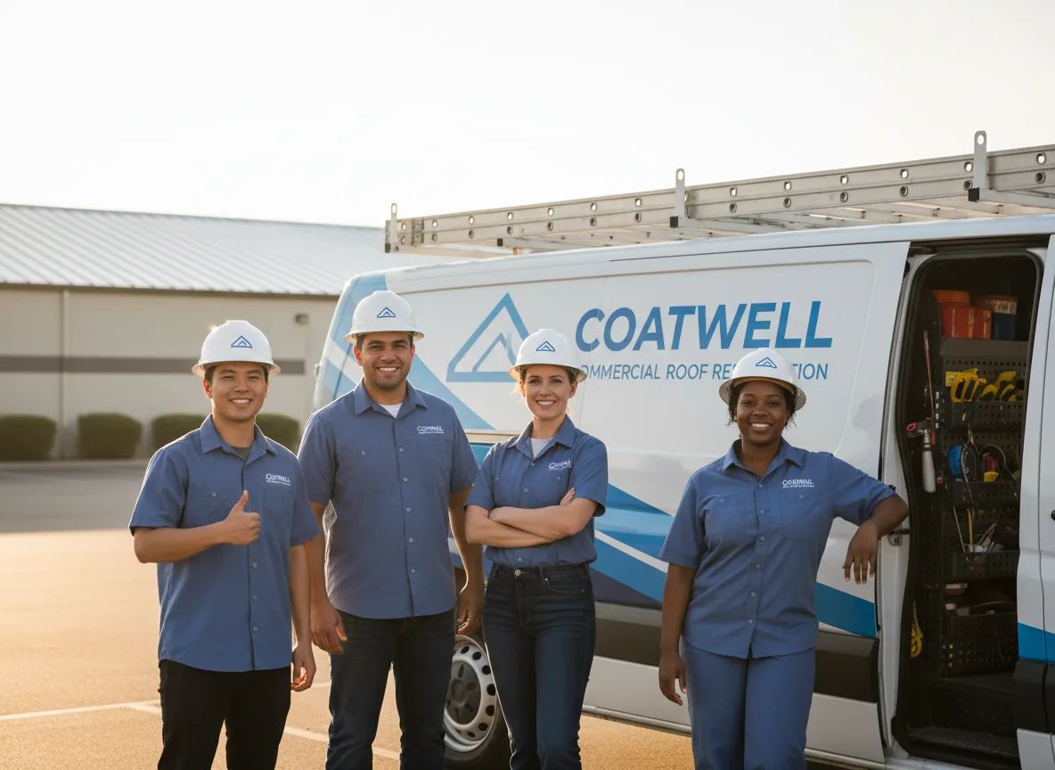 Commercial roof coating company in Young, AZ